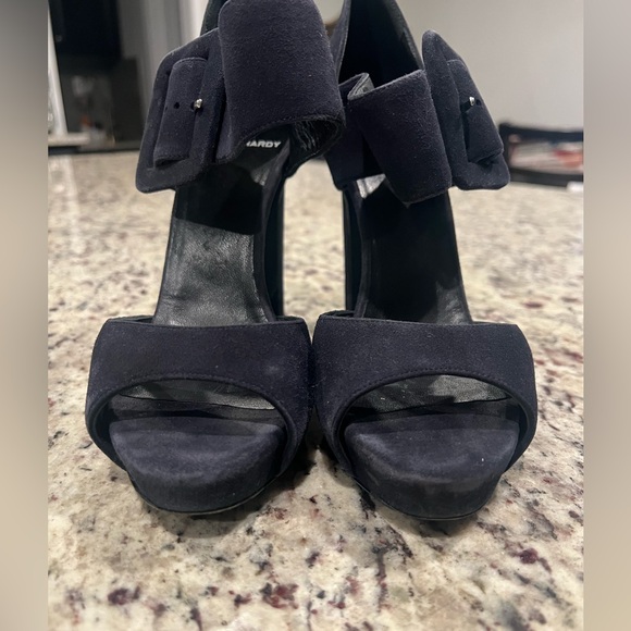 Pierre Hardy Navy Blue Heels - Picture 8 of 11